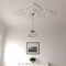 Ekena Millwork Melchor Diamond Medallion (Canopies up to 4"), 67 1/4"W x 43 3/8"H x 4"ID x 2"P, Primed White CM70X43ML - alternate 8
